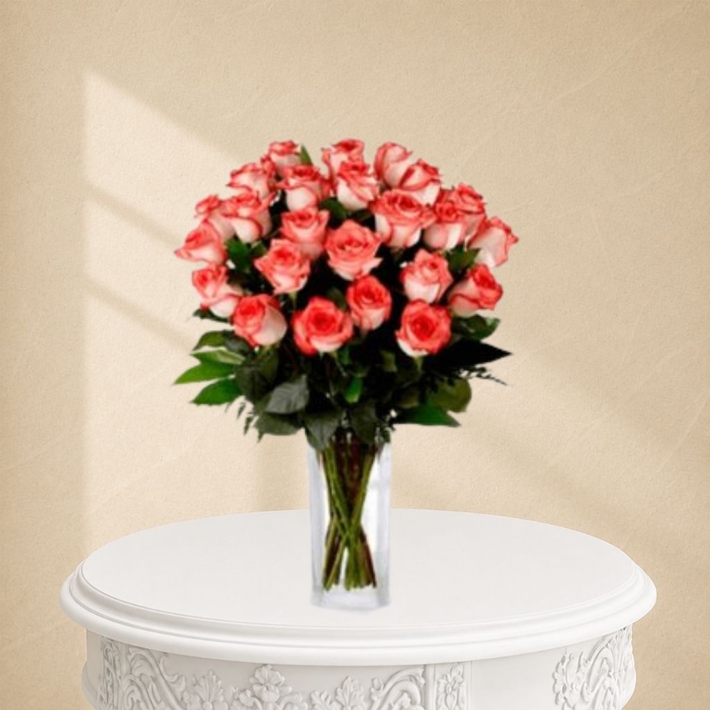 ramo de rosas blush