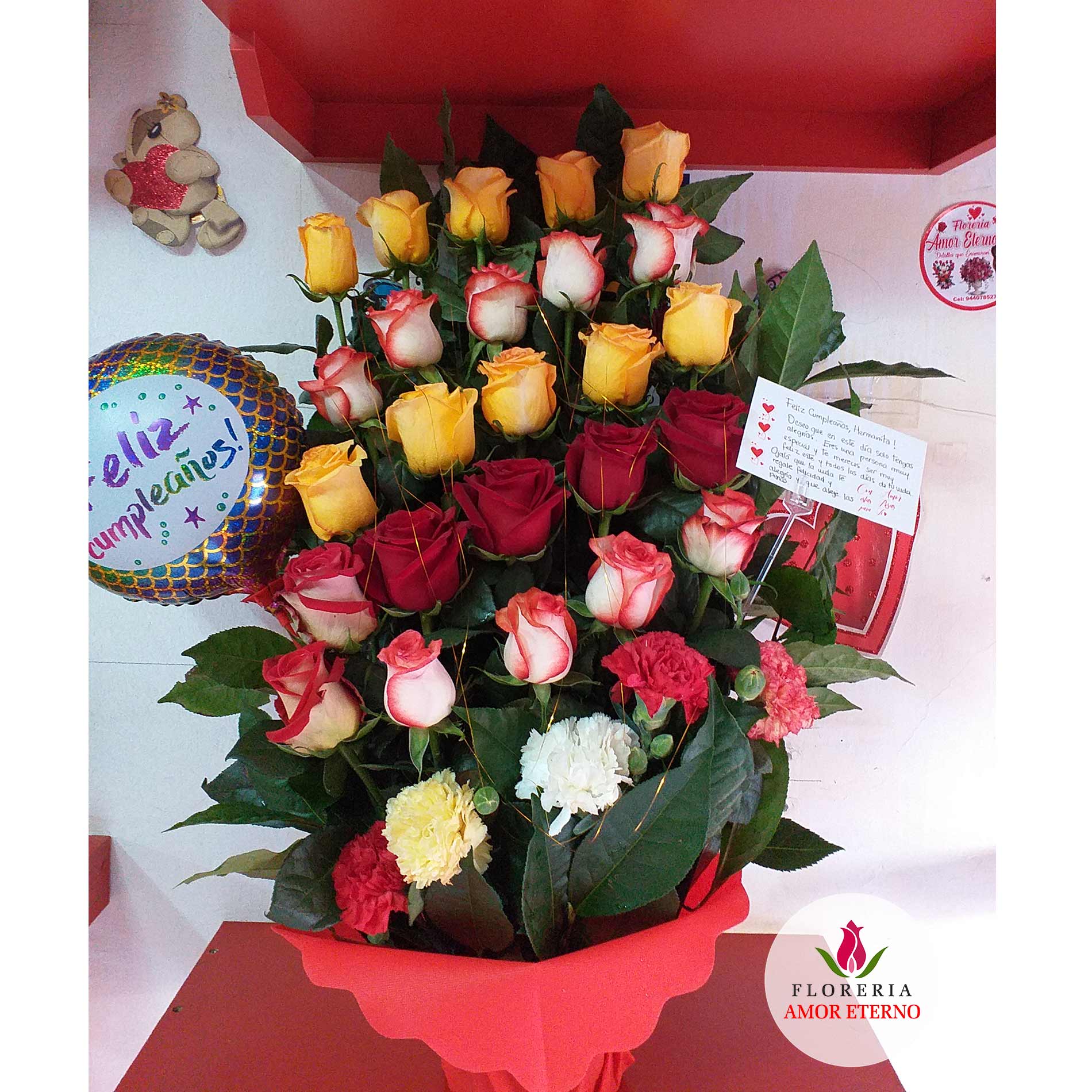 Rosas primaverales "Deseo Cumplido"