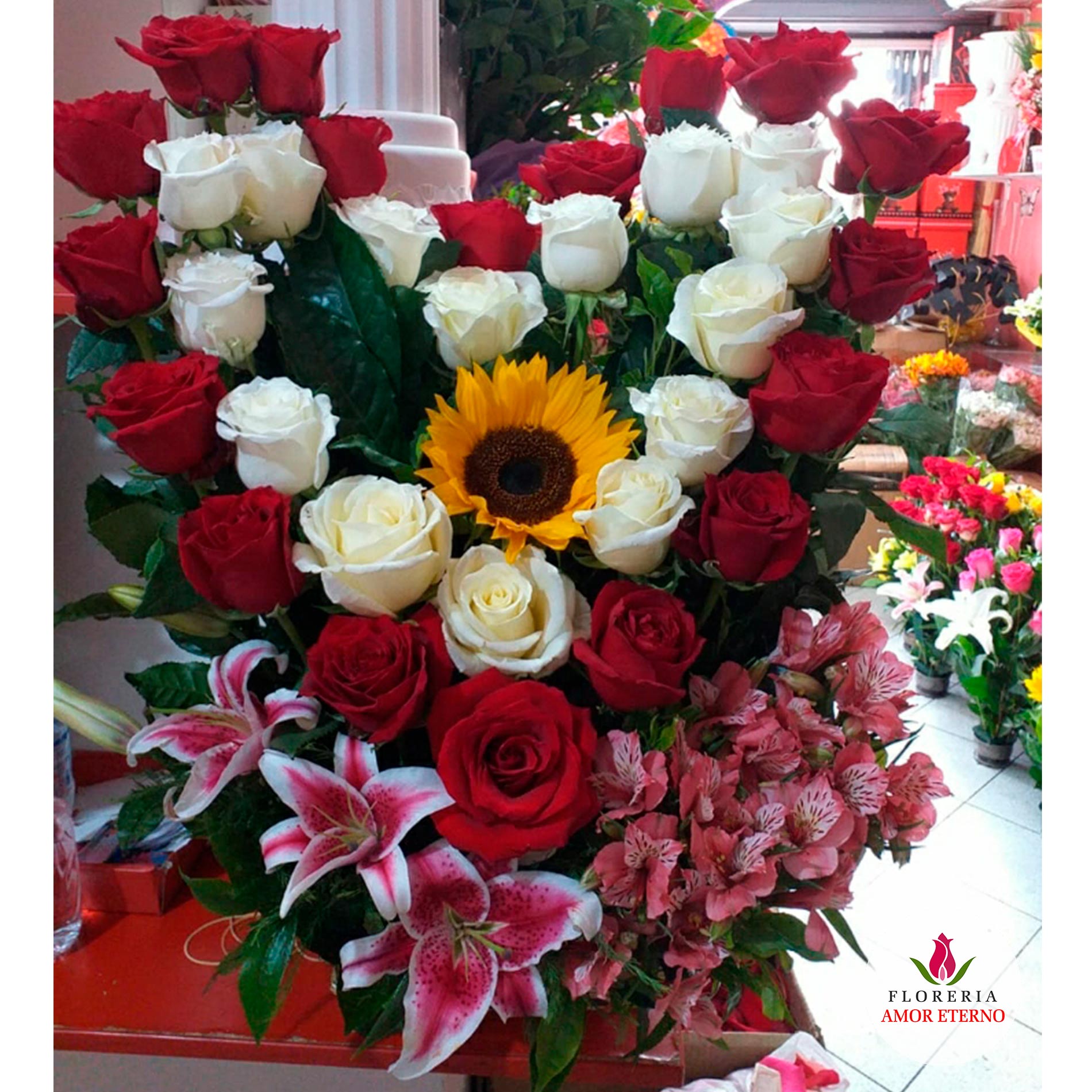 Arreglo "para la reina de mi corazón"