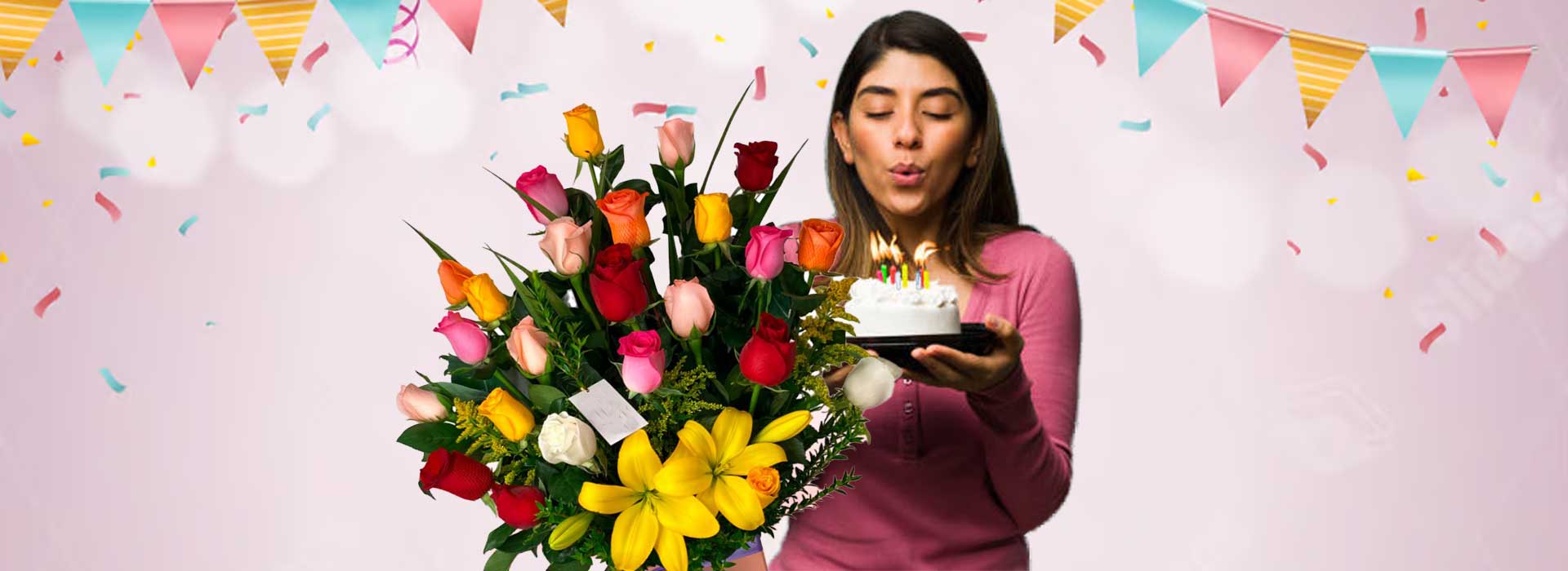 Flores para cumpleaños